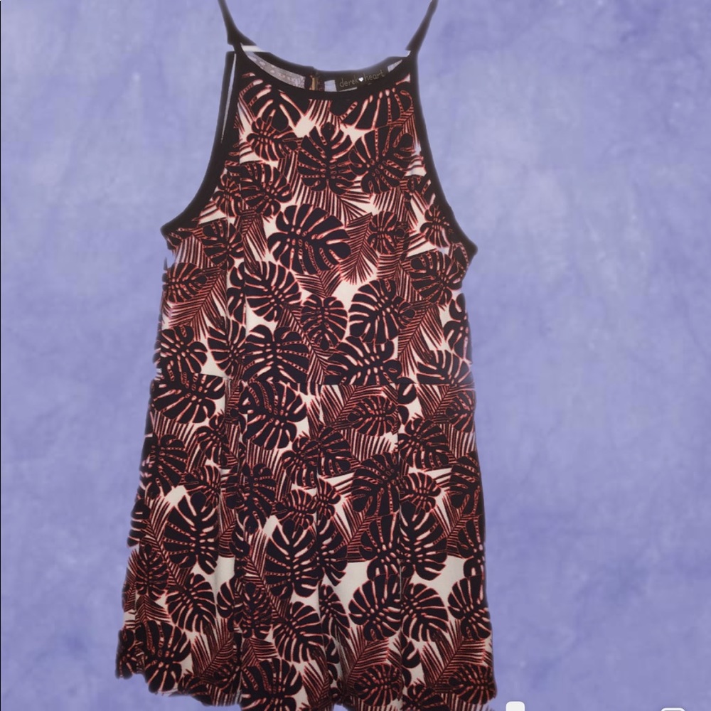 Spaghetti strap romper